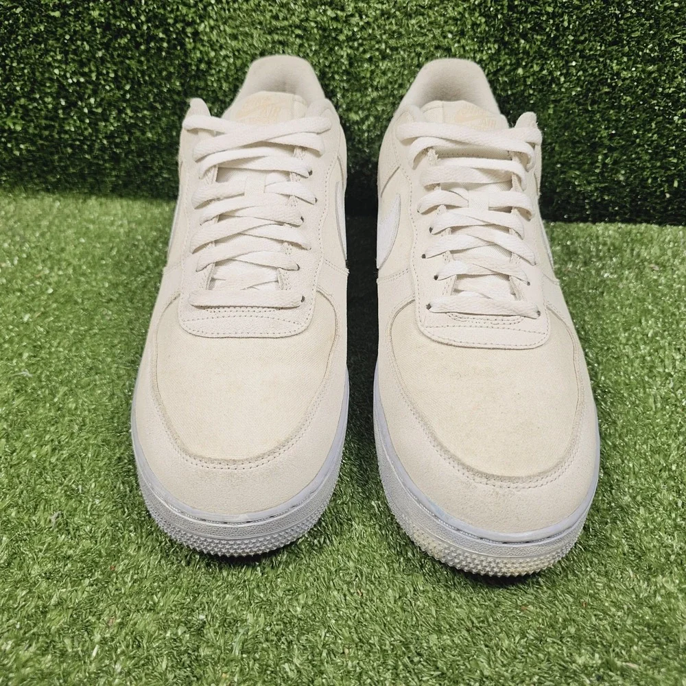 Nike Air Force 1 '07 LV8 EMB Summit White Blue Whisper DV0787-100 Mens 13